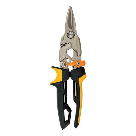 MAKEITHAPPEN 11.94 in. PowerGear Straight Aviation Snips MA32177